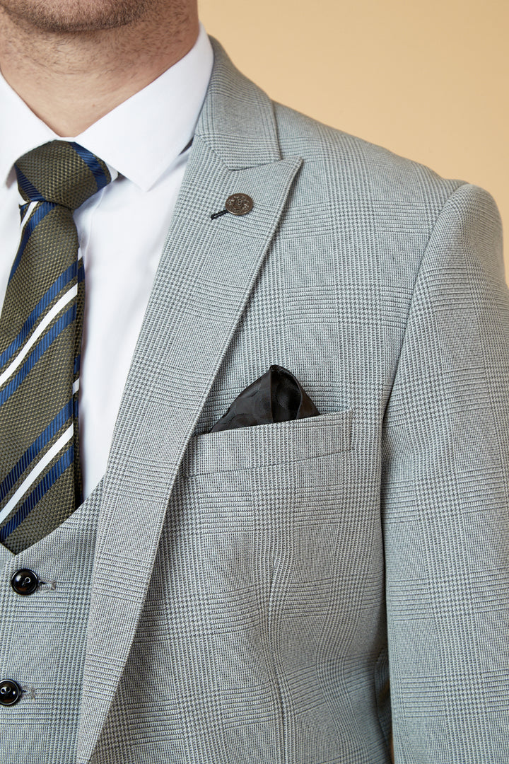 Bromley Silver Check Blazer