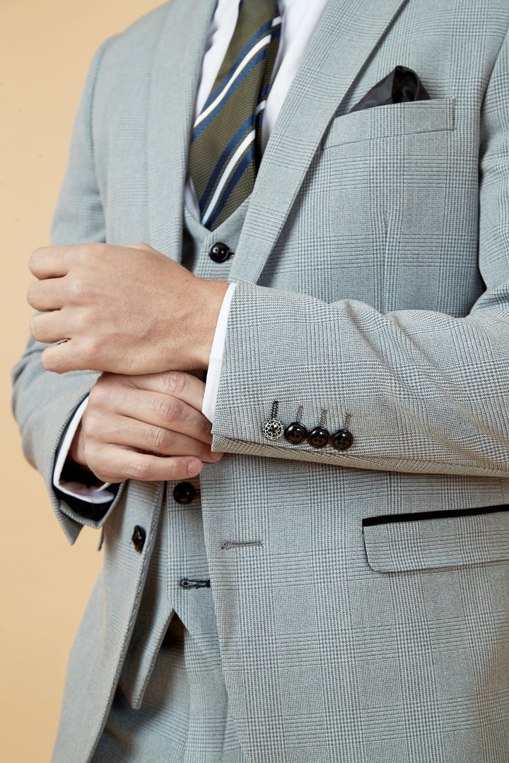 Bromley Silver Check Blazer