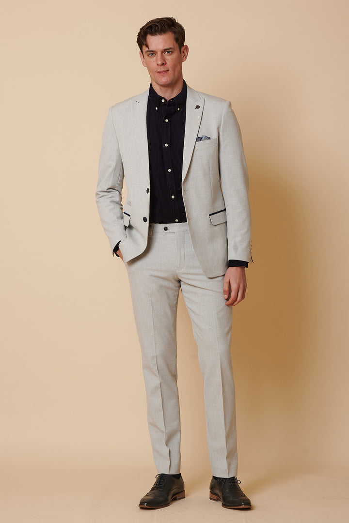 Bromley Stone Check Blazer