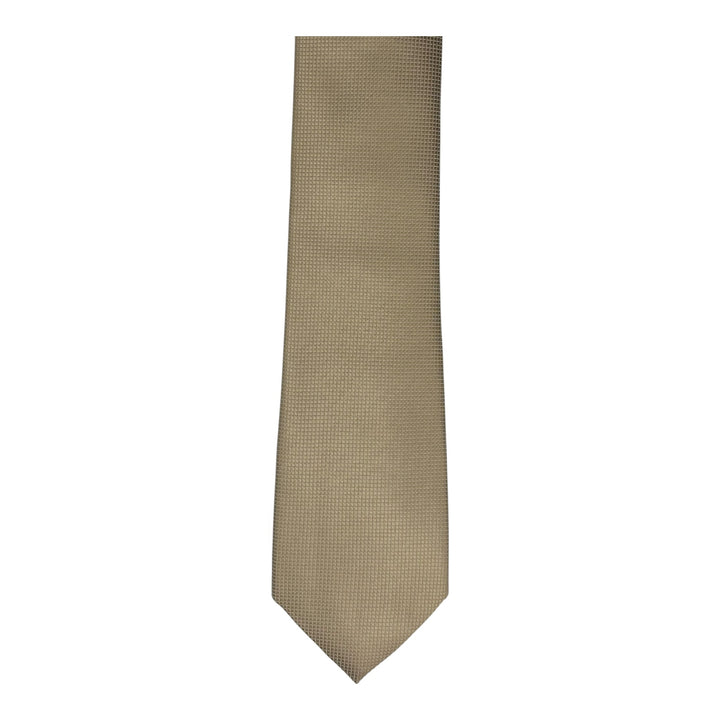 Gold Square Weave Tie & Pocket Square