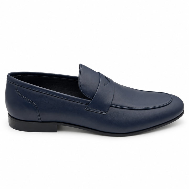 Navy Loafer Shoes
