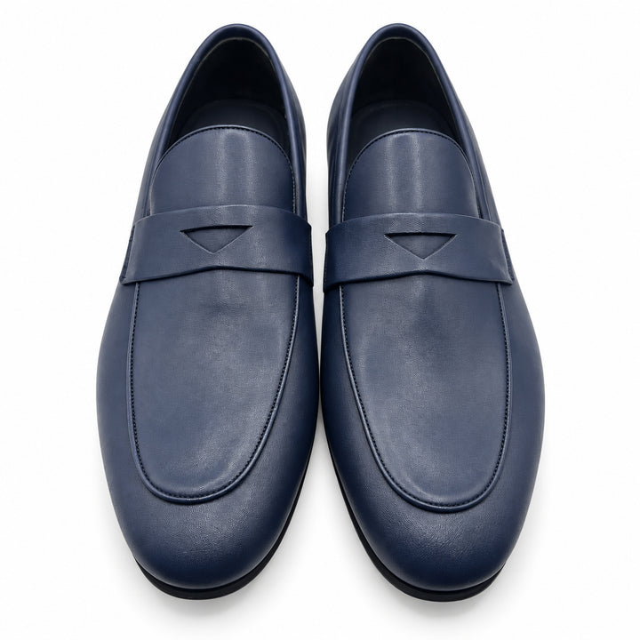 Navy Loafer Shoes