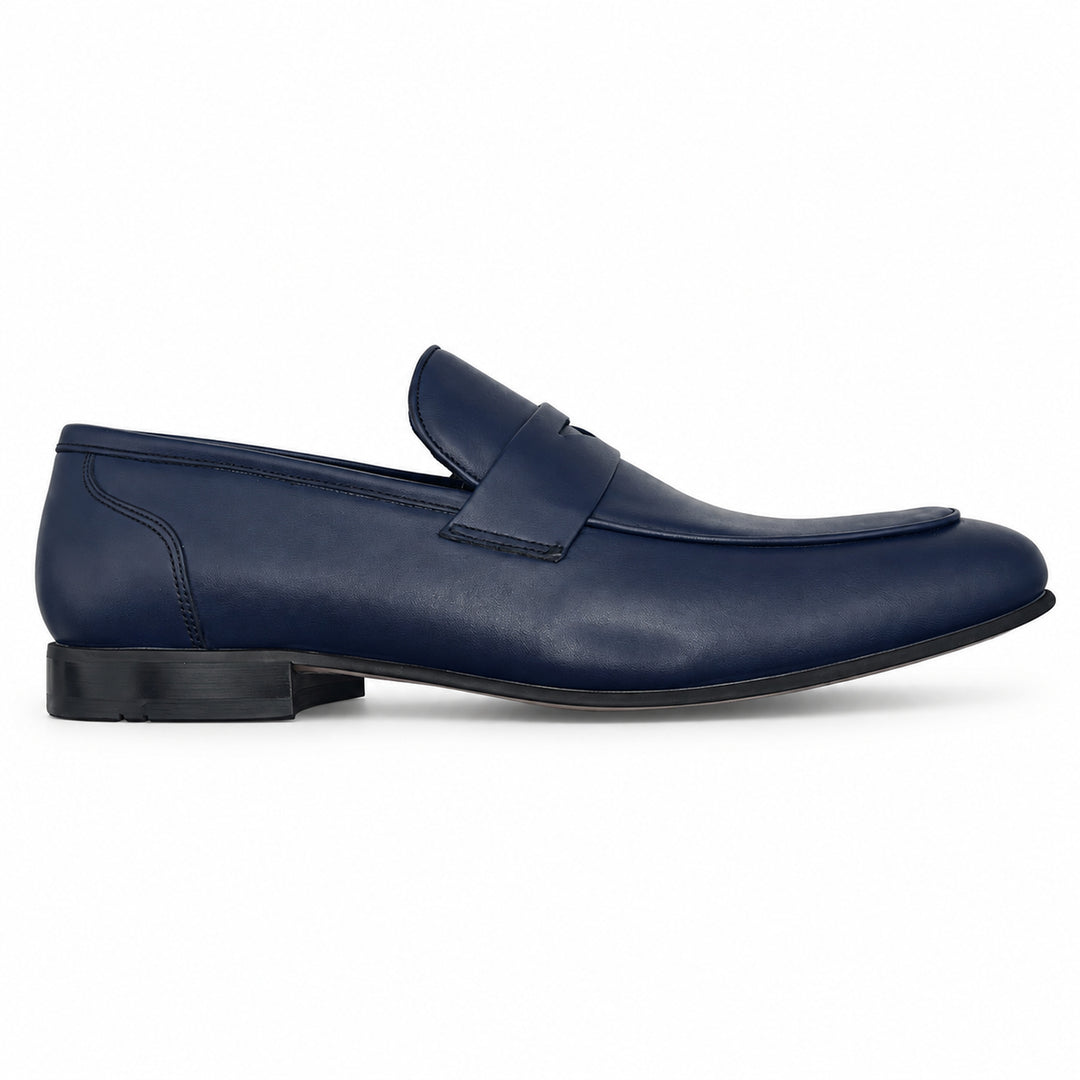 Navy Loafer Shoes