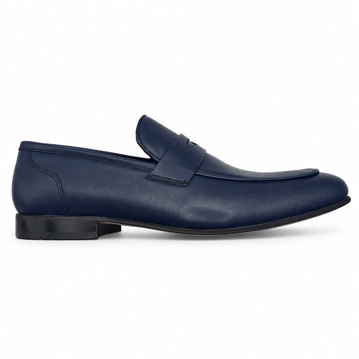 Navy Loafer Shoes