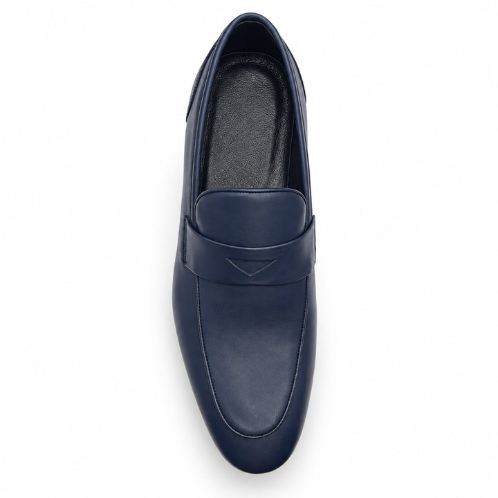 Navy Loafer Shoes