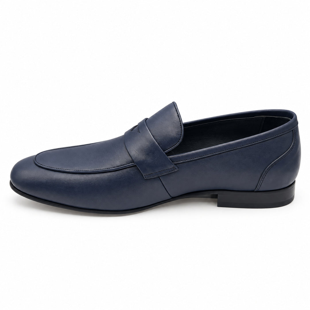 Navy Loafer Shoes