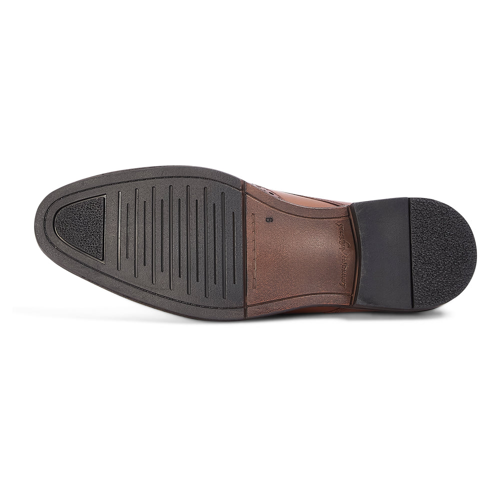 Cambridge - Tan Leather Brogue Shoe