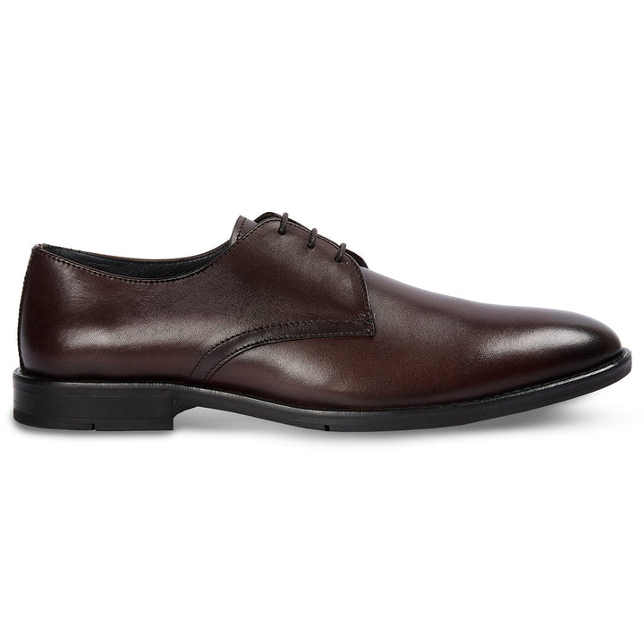 Henley - Brown Leather Derby Shoe