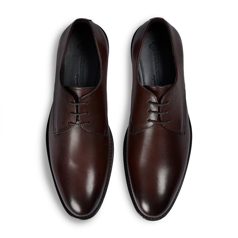 Henley - Brown Leather Derby Shoe