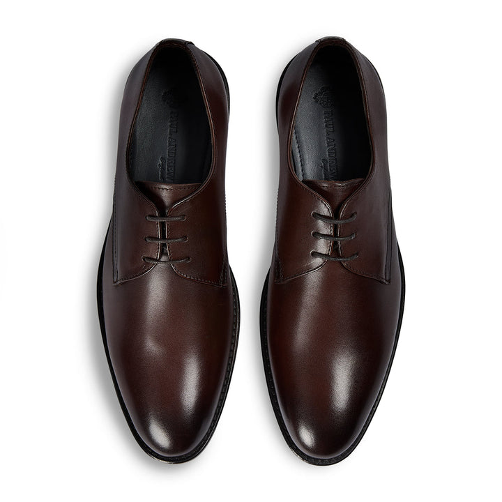 Henley - Brown Leather Derby Shoe