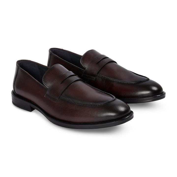 Ted Brown Leather Loafer Shoe