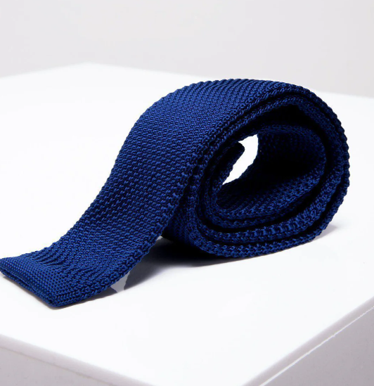 KT Royal Blue Knitted Tie