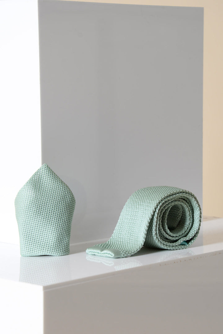 KT Green Knitted Tie