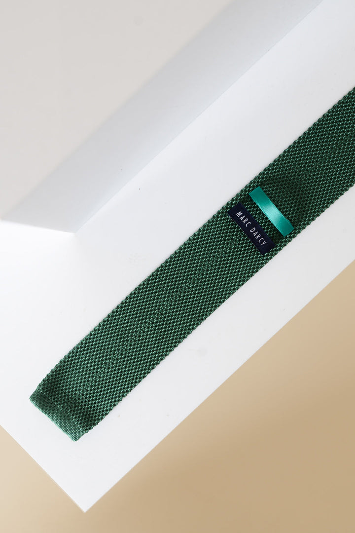 KT Olive Knitted Tie