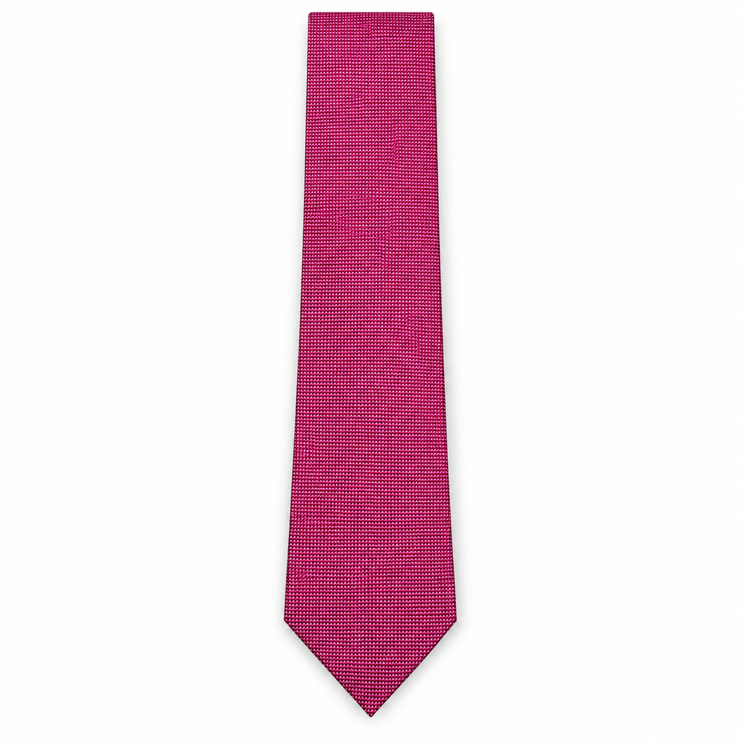 Pink Micro Pattern Tie & Pocket Square