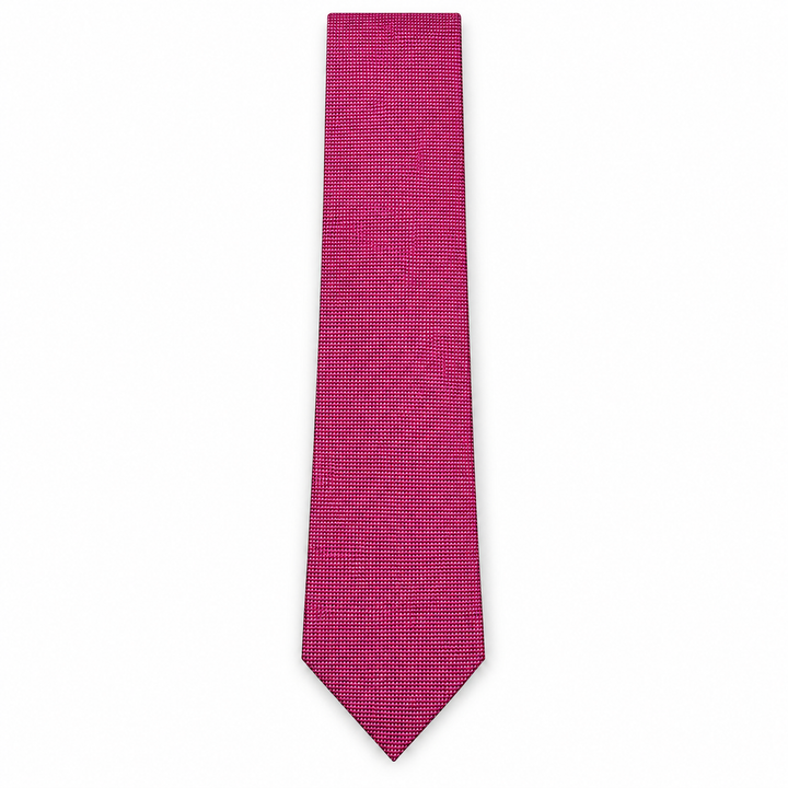 Pink Micro Pattern Tie & Pocket Square