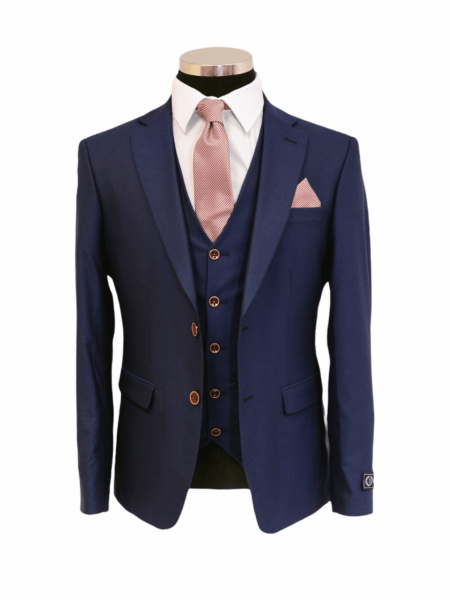 Suits Distributors Cork - Wedding Business Corporate Graduation Suits Cork - Jack Doyle Royal Blue Three Piece 1