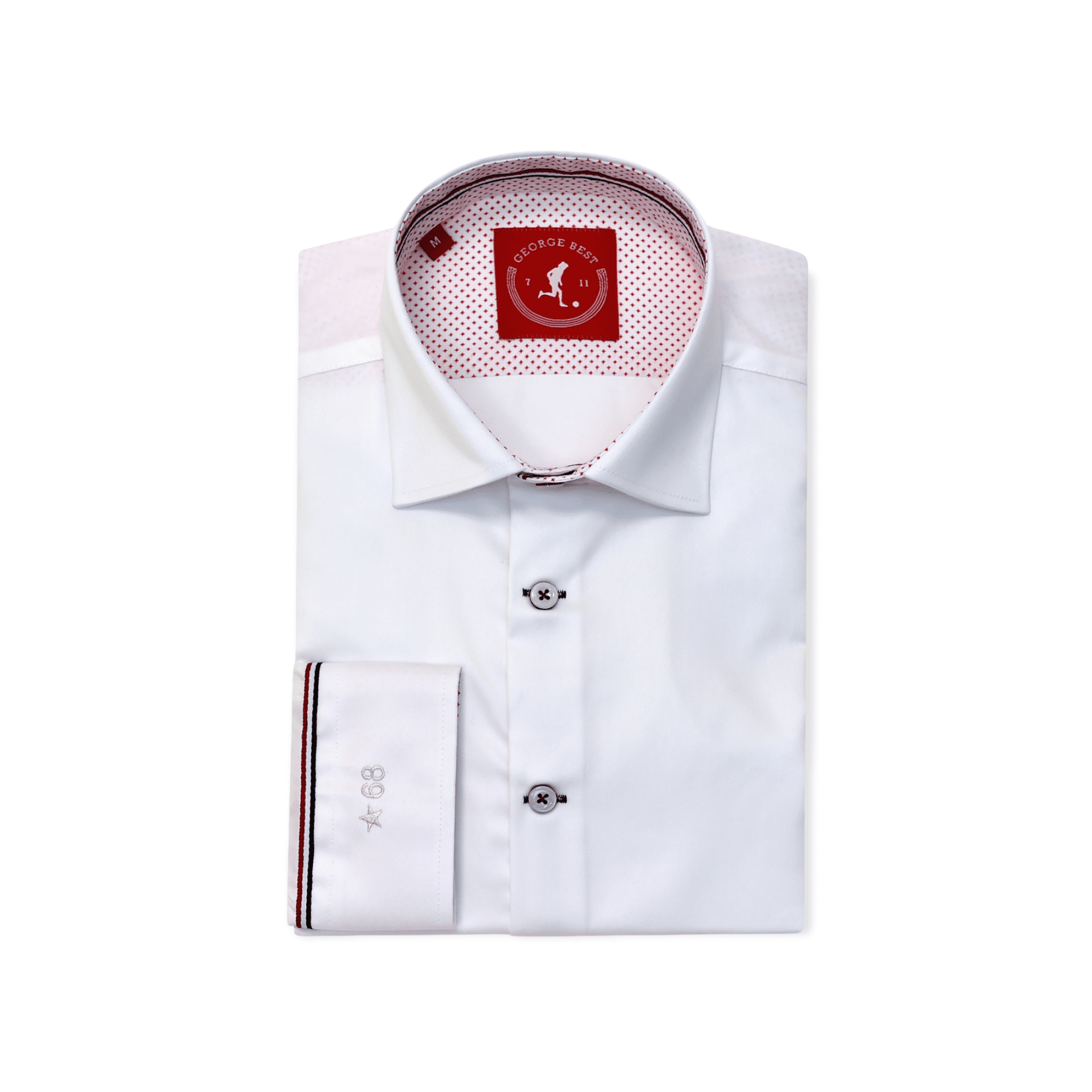 United Tailored Fit Cotton White Shirt