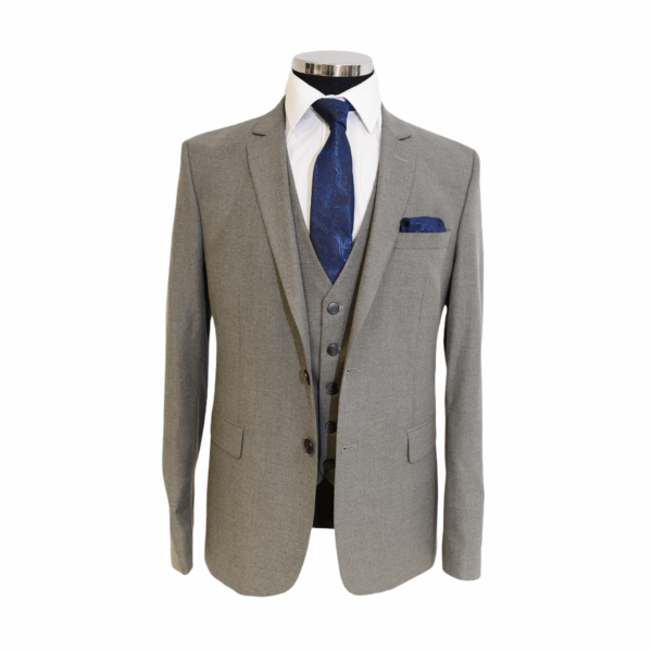 Light Grey Three Piece Suit | Suits.ie