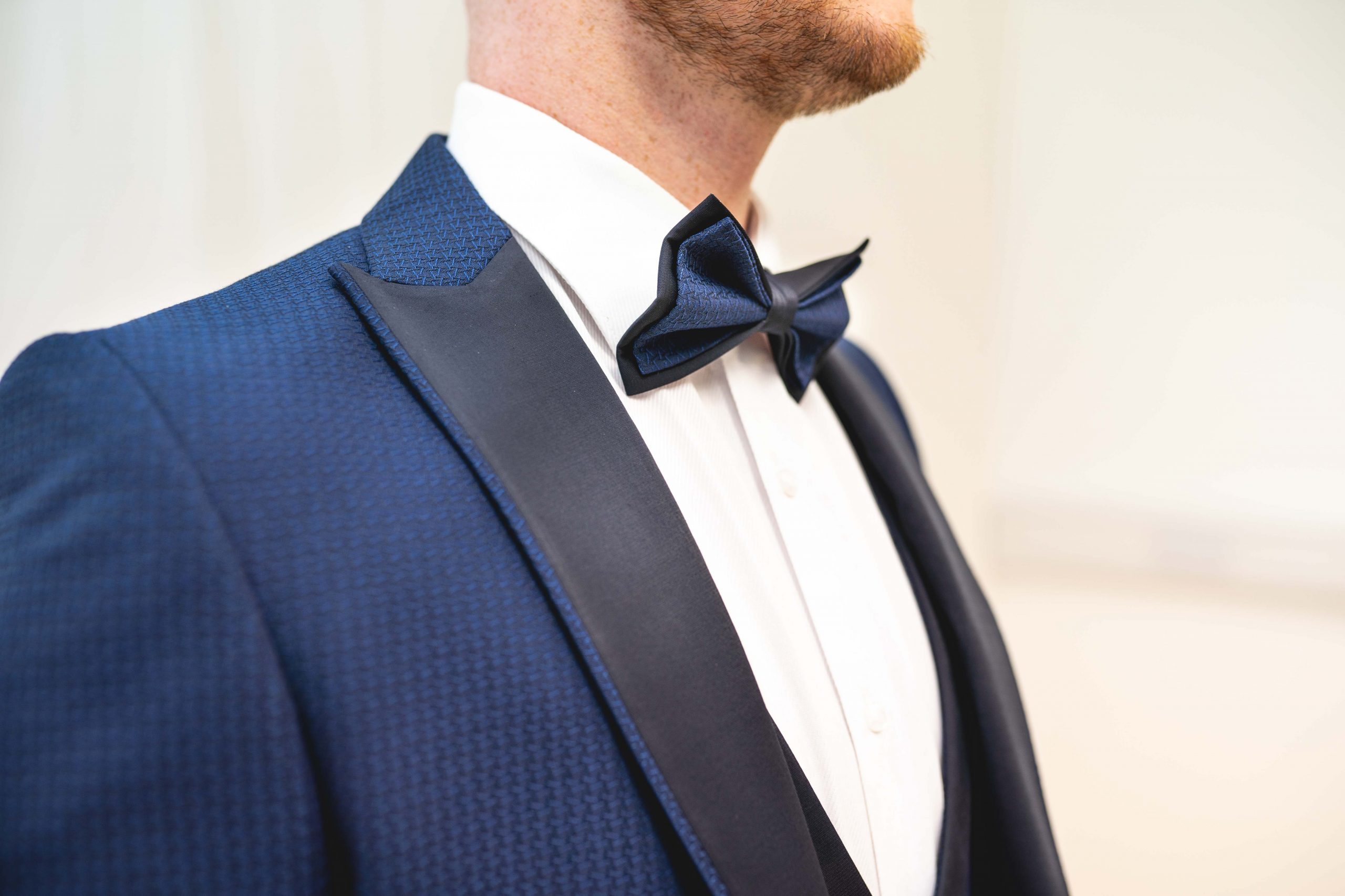 Jack Doyle Navy Tuxedo With Contrasting Lapel | Suits Distributors Cork
