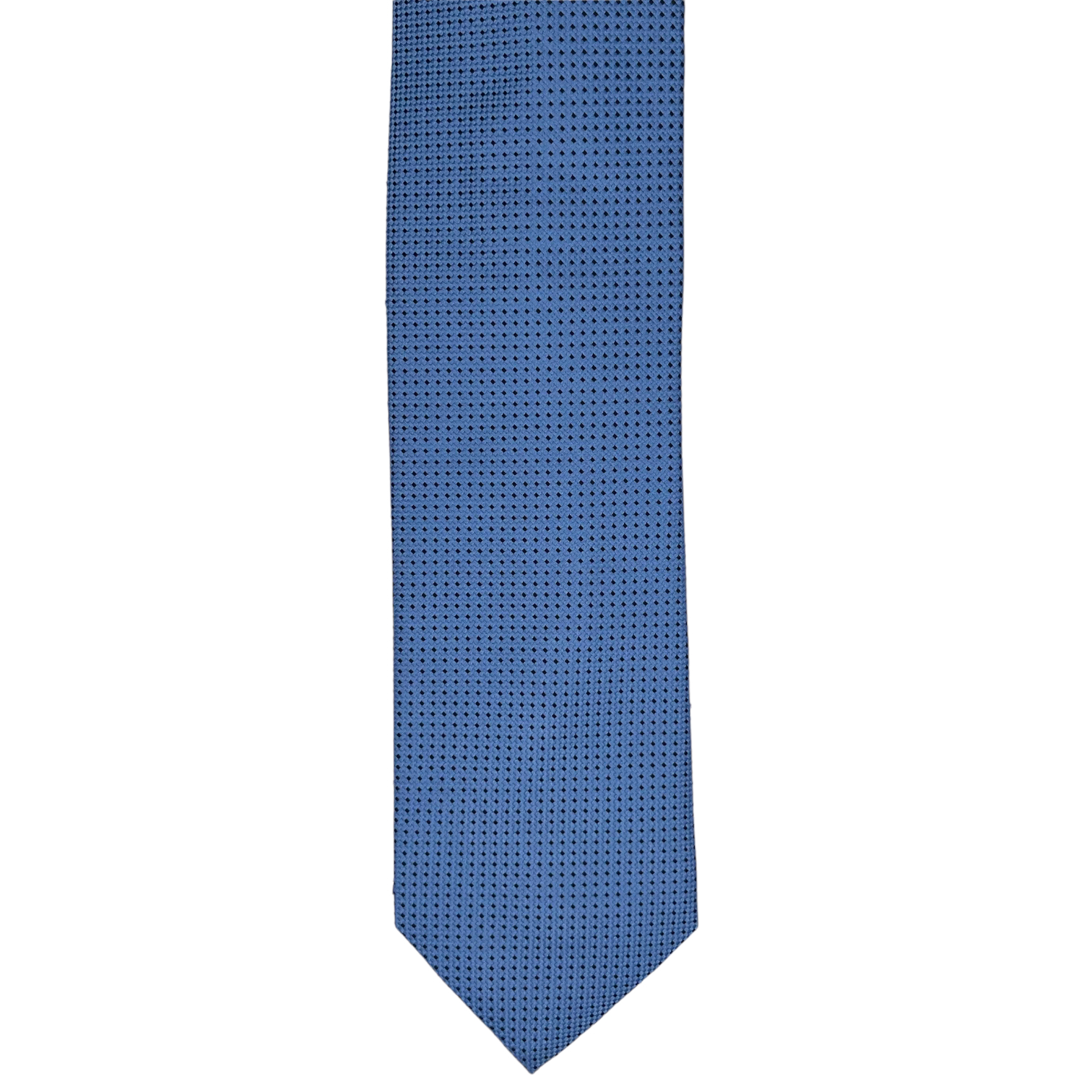 Blue Navy Print Tie and Pocket Square | Suits.ie